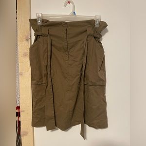Khaki skirt